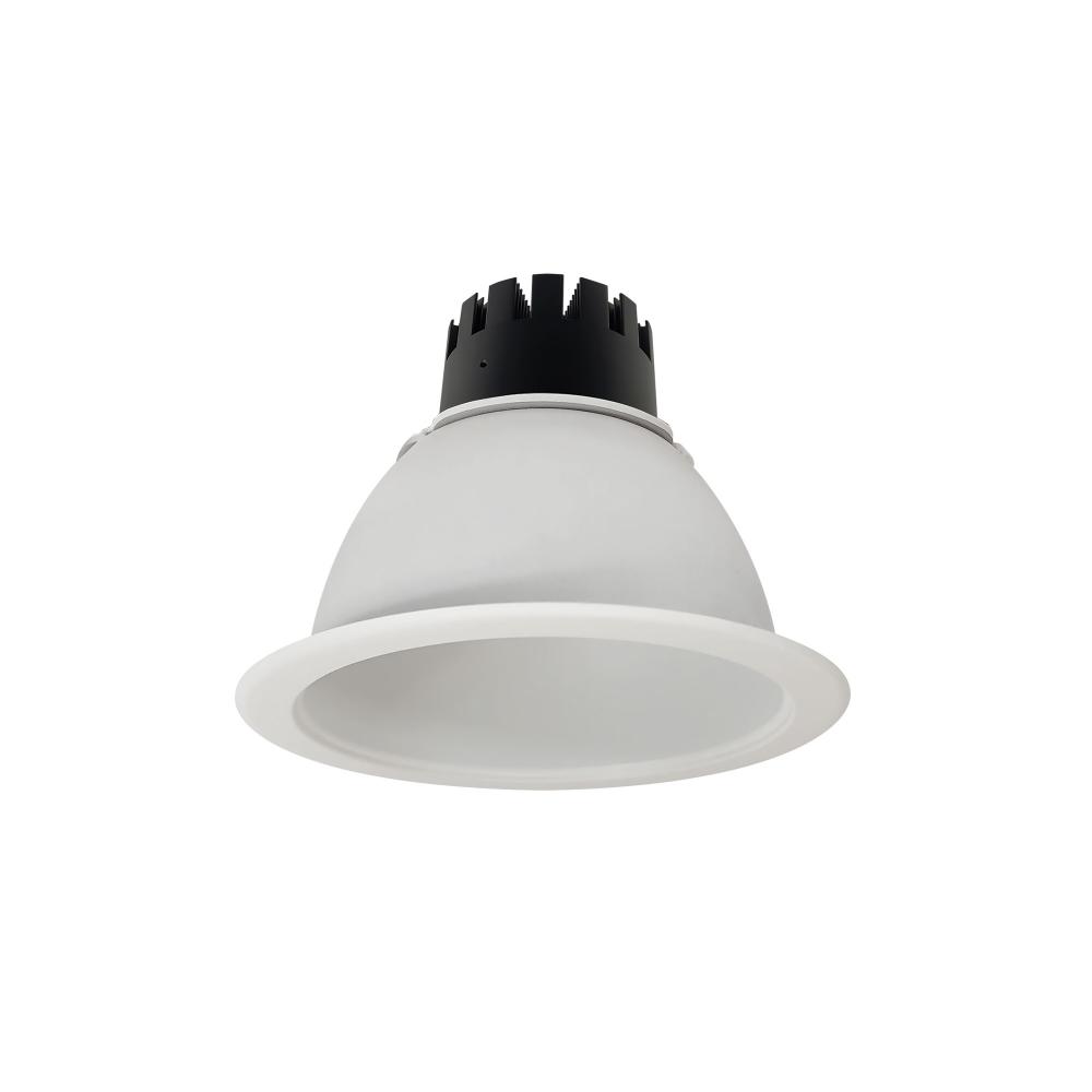 6" Sapphire III Round Open Reflector for Integral EM Test Switch, 1500lm, 4000K, Flood Optic,