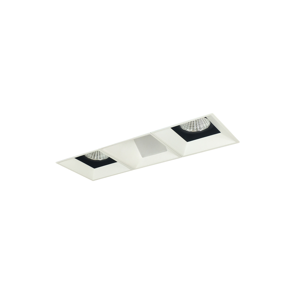 Iolite MLS 3-Head Trimless Reflector Kit, 4000K, 1000lm, Black/MPW Fixed Downlt./Wall Wash Trims