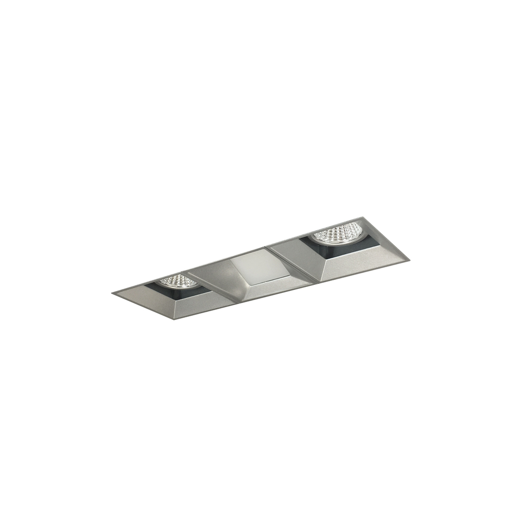 Iolite MLS 3-Head Trimless Reflector Kit, 4000K, 1000lm, Haze Fixed Downlt./Wall Wash Trims