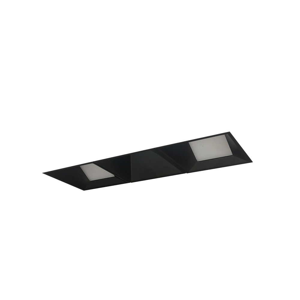 Iolite MLS 3-Head Trimless Reflector Kit, 5000K, 1000lm, Black Wall Wash Trims