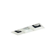 Nora NMIOTL-13-NF-AFF-CDX-10-BMPW - Iolite MLS 3-Head Trimless Reflector Kit, Comfort Dim, 800lm, Black/MPW Adj. Snoot/Fixed Downlt.
