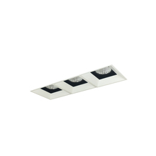 Nora NMIOTL-13-NF-FFF-27X-10-BMPW - Iolite MLS 3-Head Trimless Reflector Kit, 2700K, 1000lm, Black/MPW Fixed Downlt. Trims