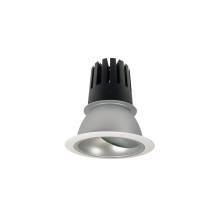 Nora NC3-46L340NDD - 4" Sapphire III Round Wall Wash Reflector, 2500lm, 4000K, Narrow Flood Optic, Diffused Clear