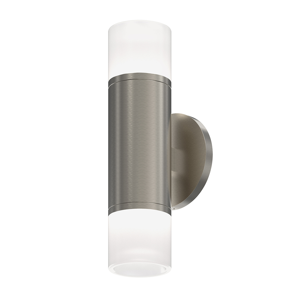 3" Two-Sided LED Sconce w/Etched Glass Trims and 25° Narrow Flood Lens