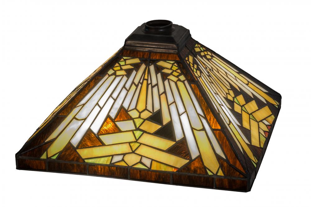 14" Square Nuevo Mission Shade