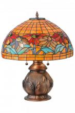 Meyda Blue 139609 - 19.5"H Black Eyed Susan Table Lamp