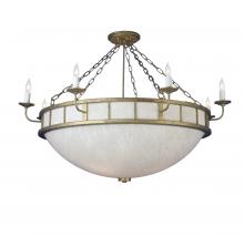 Meyda Blue 146867 - 54" Wide Dacia Inverted Pendant