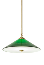 Meyda Blue 183553 - 18"W Bailey Banker's Pendant