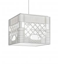 Meyda Blue 216775 - 13" Square Milk Crate Pendant