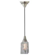 Meyda Blue 71095 - 4"Sq Metro Fusion Licorice Draped Mini Pendant