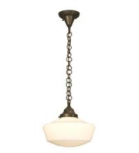 Meyda Blue 78010 - 12" Wide Revival Schoolhouse Pendant