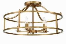 Savoy House 6-1679-5-322 - Stockton 5-Light Ceiling Light in Warm Brass