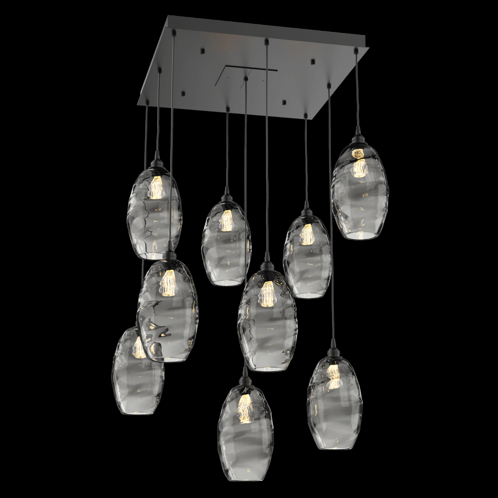 Ellisse Square 9pc Multi-Pendant