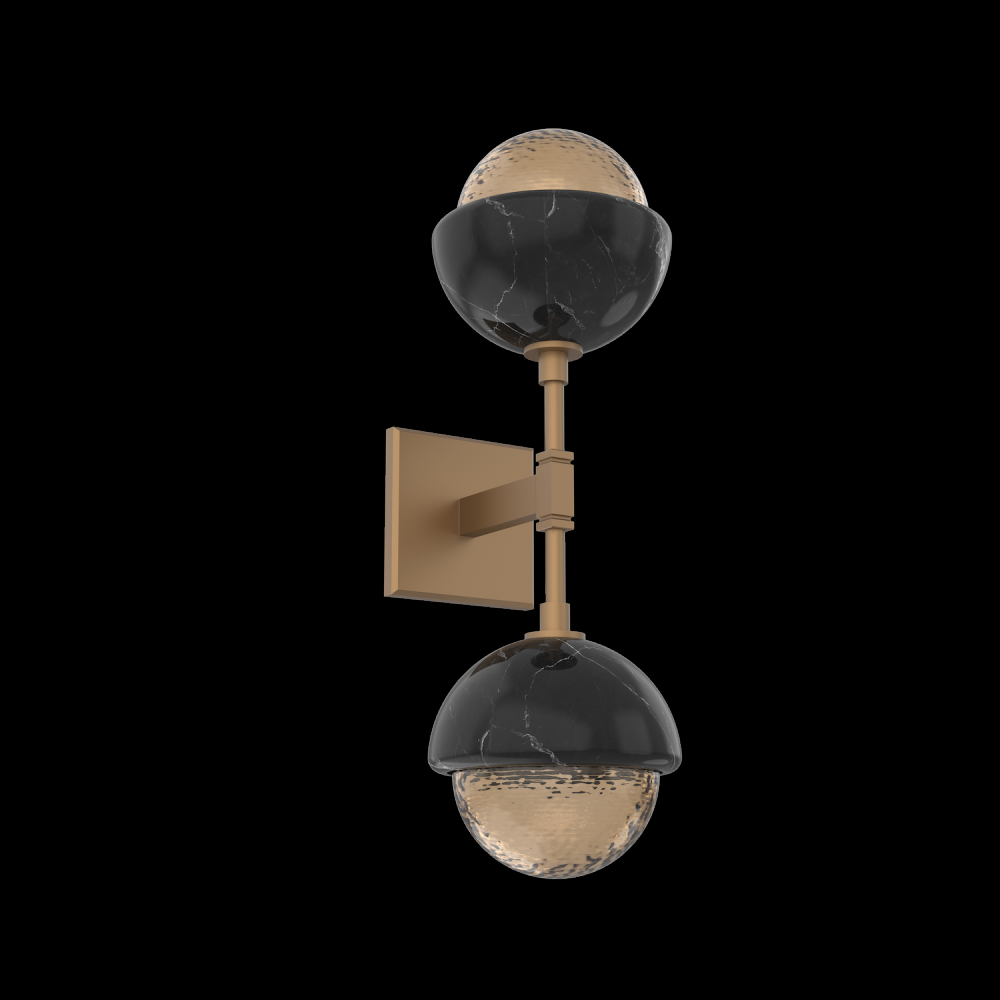 Cabochon Double Sconce