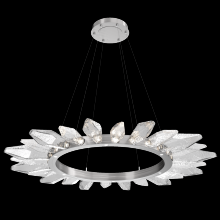 Hammerton CHB0050-56-SN-CC-CA1-L1 - Rock Crystal Radial Ring - 56