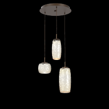Hammerton CHB0091-03-FB-A-C01-L1 - Vessel Round 3pc Multi-Pendant