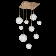 Hammerton CHB0092-09-NB-C-C01-L1 - Gaia Square 9pc Multi-Pendant