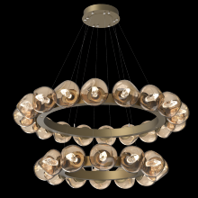Hammerton CHB0095-2T-GB-GB-CA1-L3 - Luna Two-Tier Radial Ring