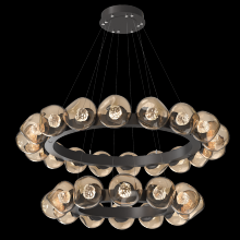 Hammerton CHB0095-2T-GP-FB-CA1-L1 - Luna Two-Tier Radial Ring