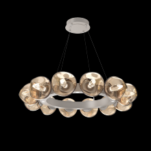 Hammerton CHB0095-36-BS-GB-CA1-L1 - Luna Radial Ring - 36-Inch