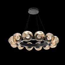 Hammerton CHB0095-36-MB-FB-CA1-L3 - Luna Radial Ring - 36-Inch