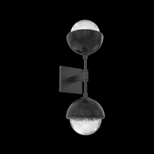 Hammerton IDB0093-02-MB-C-L3-BM - Cabochon Double Sconce