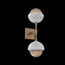 Hammerton IDB0093-02-NB-B-L1-WM - Cabochon Double Sconce