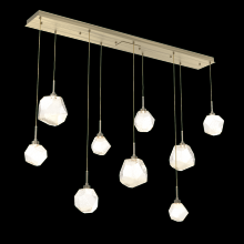 Hammerton PLB0039-09-HB-A-C01-L3 - Gem Linear 9pc Multi-Pendant