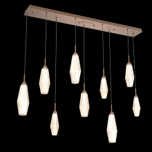 Hammerton PLB0049-09-BB-RA-C01-L3 - Aalto Linear 9pc Multi-Pendant