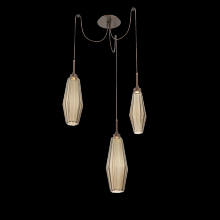 Hammerton SCB0049-03-BB-RB-C01-L1 - Aalto Round 3pc Swag Multi-Pendant