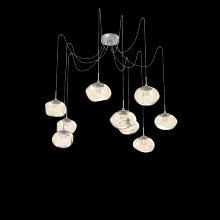 Hammerton SCB0068-09-CS-FA-C01-L1 - Nova Round 9pc Swag Multi-Pendant