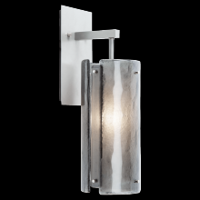 Hammerton IDB0044-18-MB-FS-E2 - Textured Glass Sconce - 18-Inch