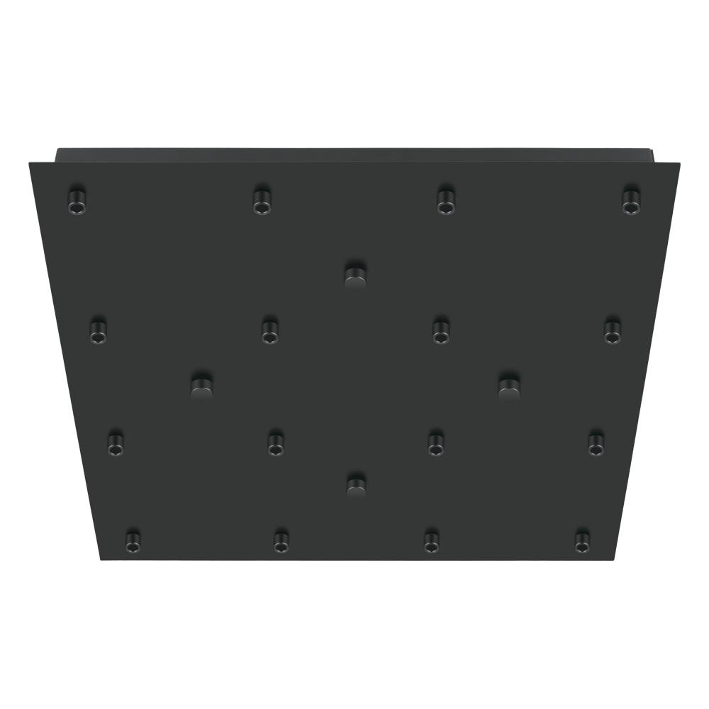 16 LT Square Canopy w/ Black Finish