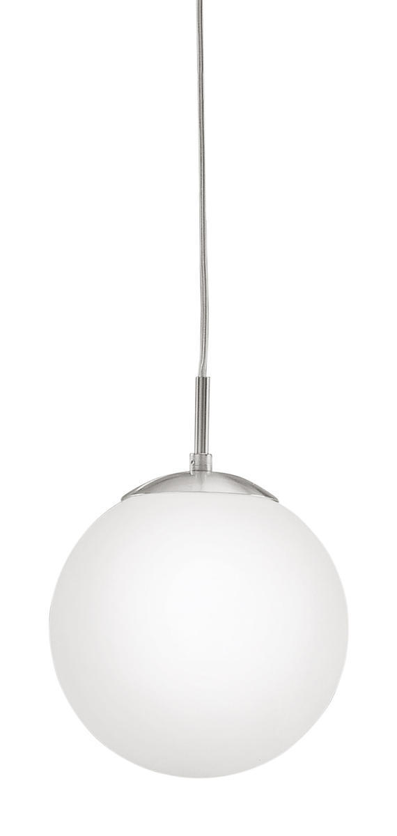 1 LT Pendant w/ a Matte Nickel Finish & Opal Glass Shade