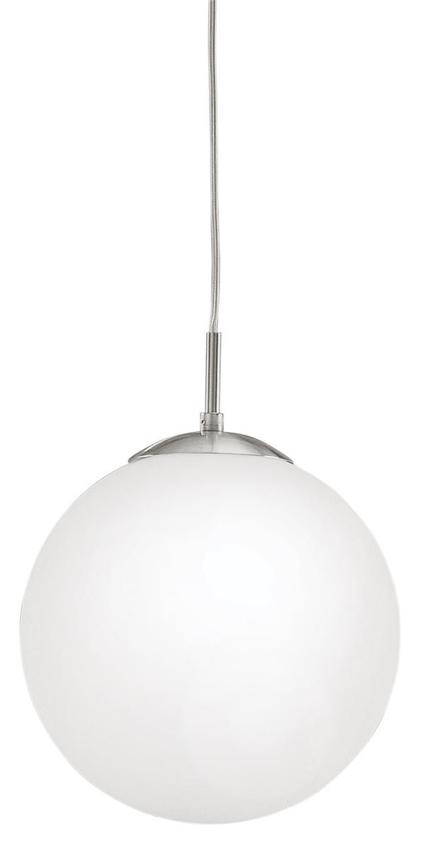 1 LT Pendant w/ a Matte Nickel Finish & Opal Glass Shade