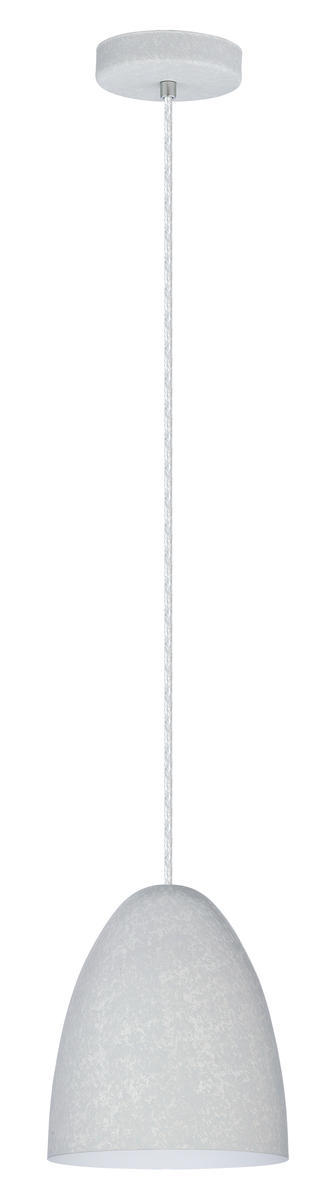 1 LT Mini Pendant w/ Grey Finish & Grey Shade