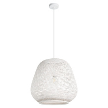 Eglo 206016A - Dembleby - 1 LT Bamboo Shade Pendant
