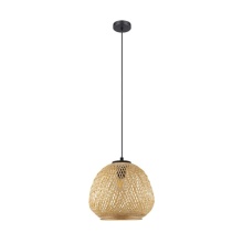 Eglo 206044A - Dembleby - 1 LT Bamboo Shade Pendant