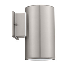 Eglo 90119A - 1 LT Outdoor Wall Light Stainless Steel & Acrylic Diffuser