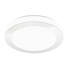 Eglo 95283A - Integrated LED Ceiling Light w/ Chrome Finish & White Acrylic Shade