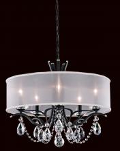Schonbek 1870 VA8305N-59R2 - Vesca 5 Light 120V Chandelier in Ferro Black with Radiance Crystal