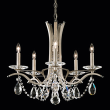 Schonbek 1870 VA8355N-51R - Vesca 5 Light 120V Chandelier in Black with Radiance Crystal