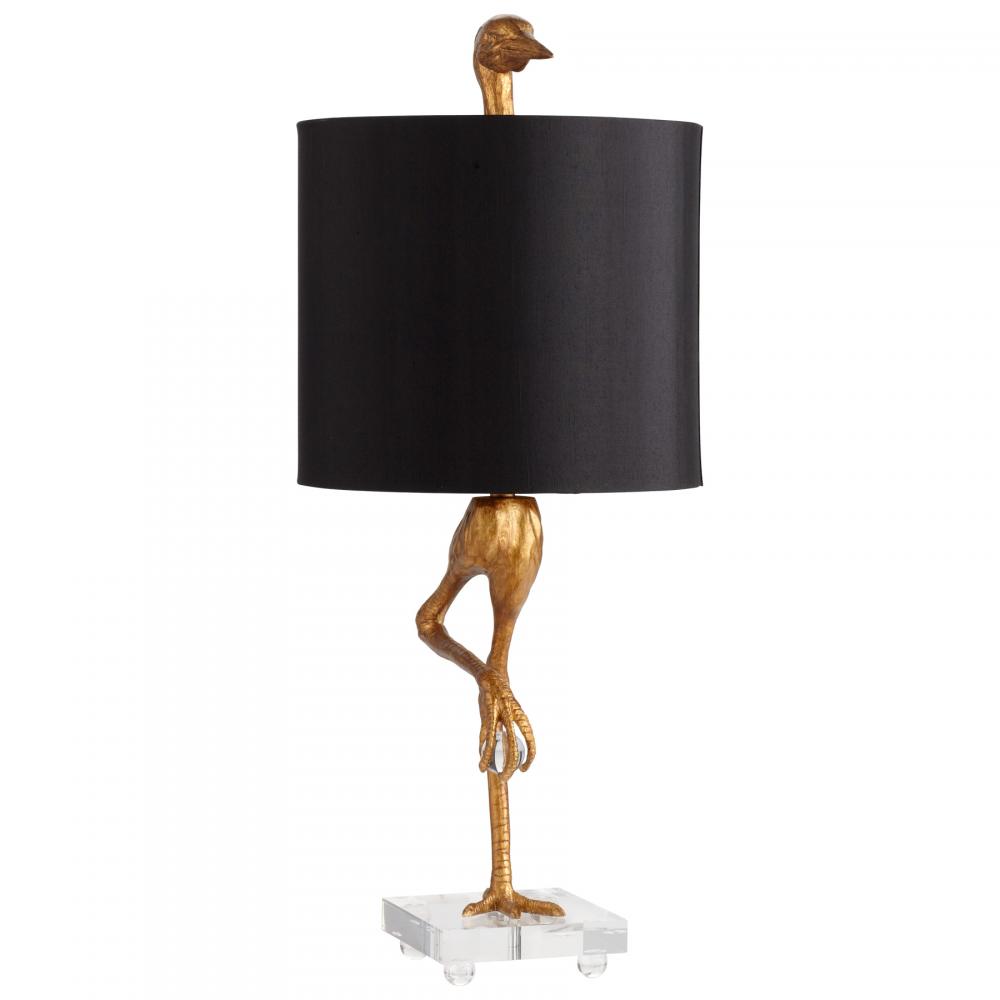 Ibis Table Lamp Ancient Gold - Small
