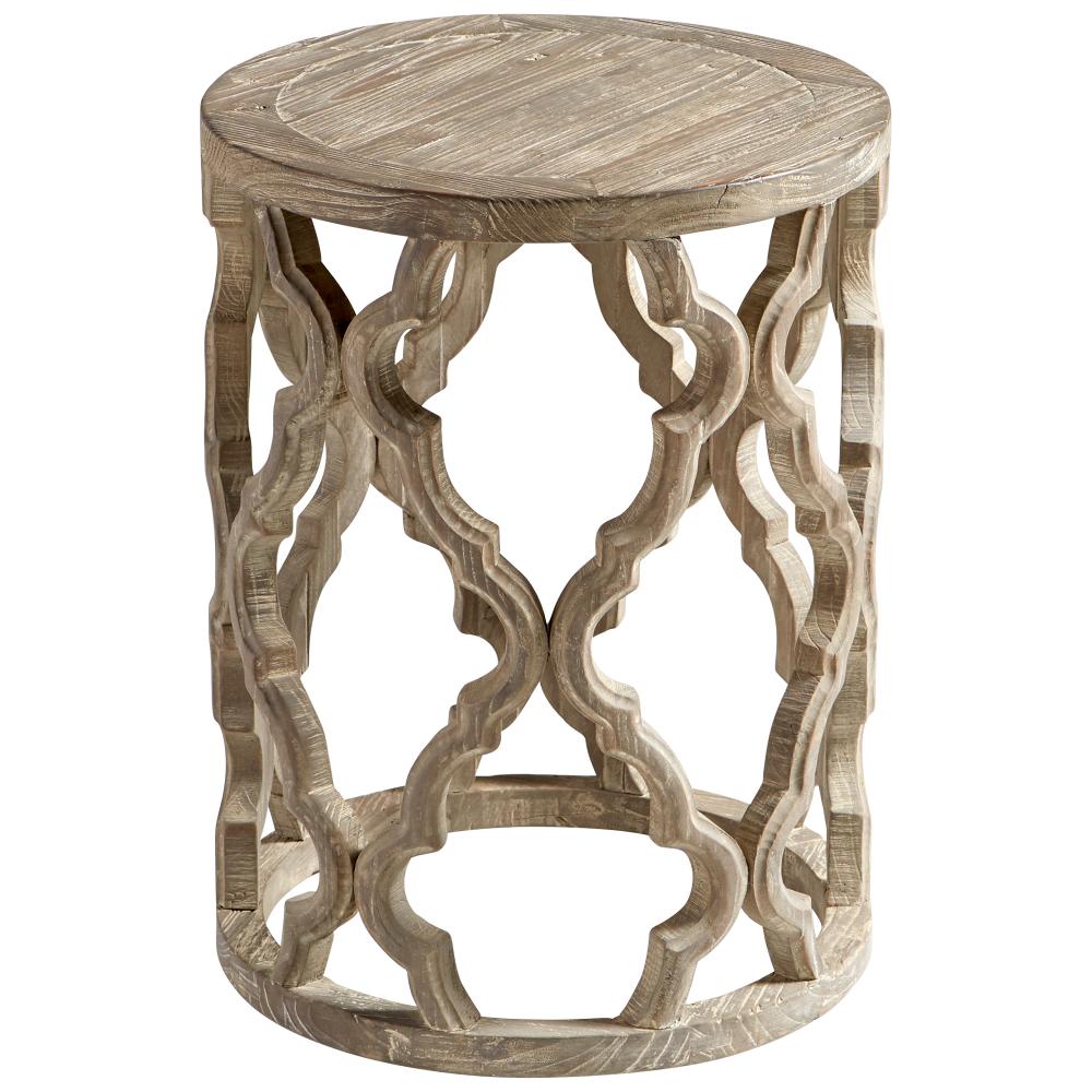 Sirah Side Table Weathered Pine - Small