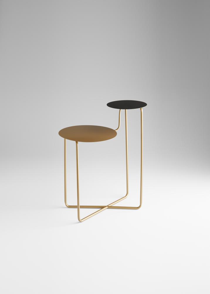 Deja Vu Table Bronze And Black