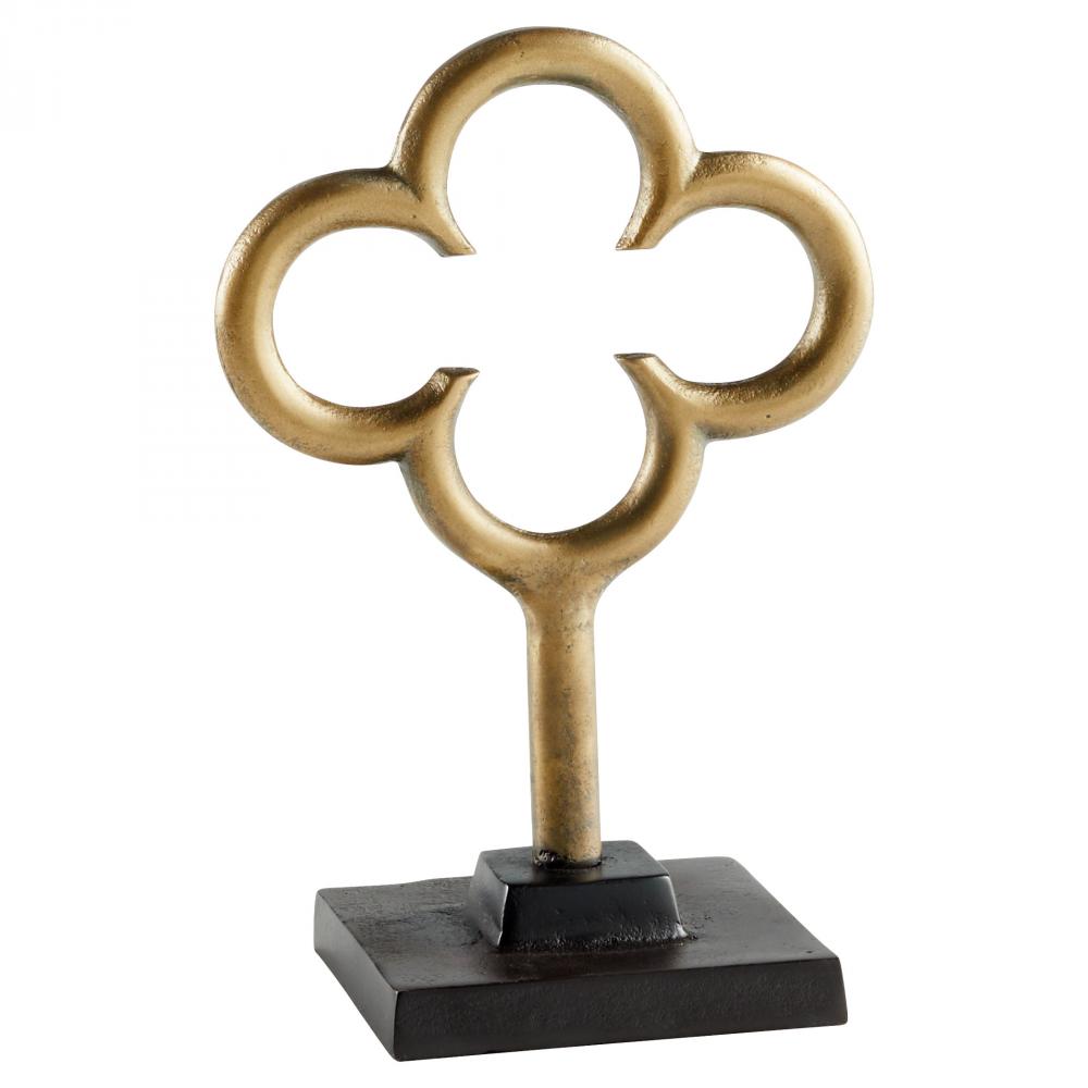 Folium Sculpture Designed by J Kent Martin Gold - Large