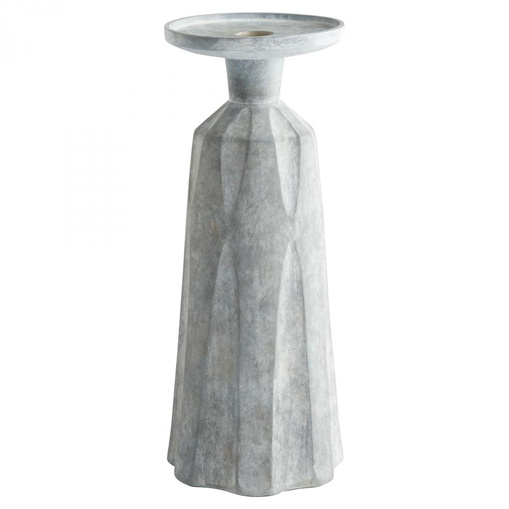 Attalus Candleholder Designed by J Kent Martin Grey - Large