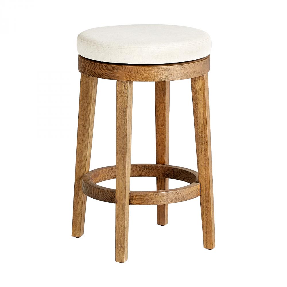 Archon Counter Stool Walnut Finish