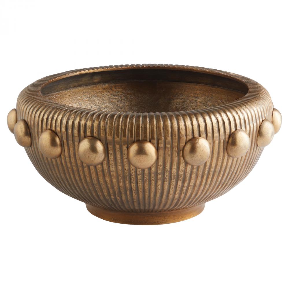 Batten Bowl Designed by J Kent Martin Antique Brass