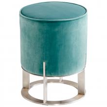 Cyan Designs 09594 - Danato Ottoman Brushed Stainless Steel